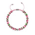Picasso Porzellan Makramee Armband | Erdbeerfelder